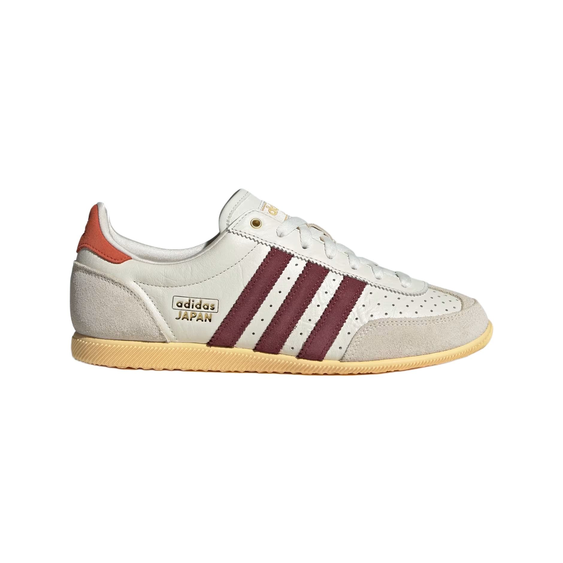 Кроссовки Adidas Originals Япония Кожа Противоскользящая Устойчивая к истиранию Низкий Верх Повседневная Обувь Женская Экрю - изображение 2