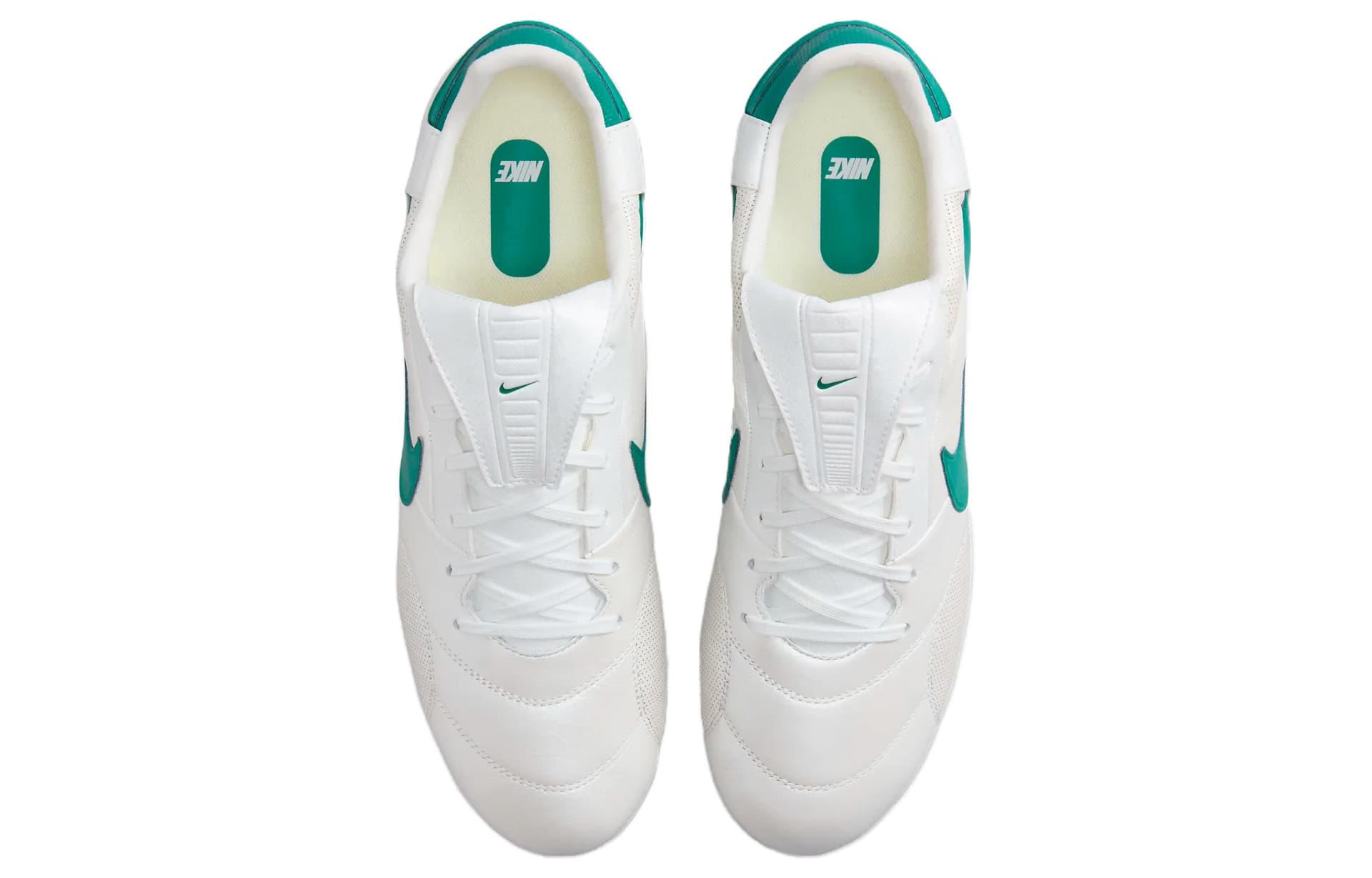 Кроссовки для футбола Nike Premier 3 White Green - изображение 3