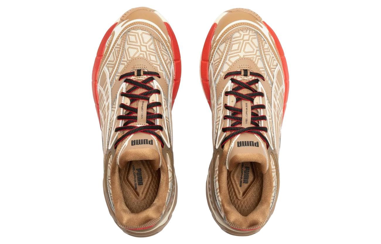 Кроссовки PUMA Velophasis Luxe Sport White Brown - изображение 4
