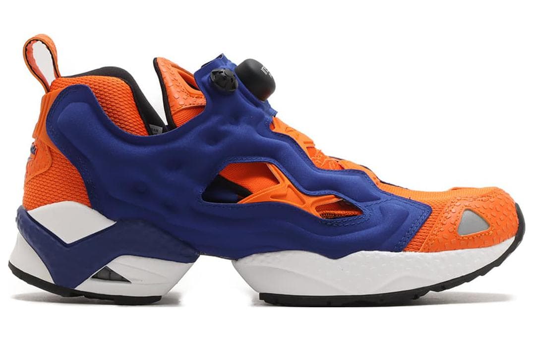 Кроссовки REEBOK Instapump Fury Smash Оранжевая ткань Удобная Устойчивая к истиранию Низкий верх Повседневная обувь Унисекс - изображение 2
