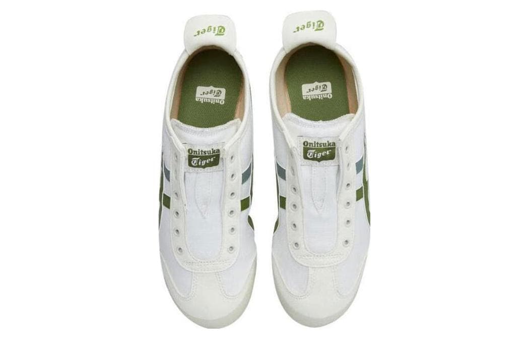 Кроссовки Onitsuka Tiger Mexico 66 White Green Blue - изображение 4