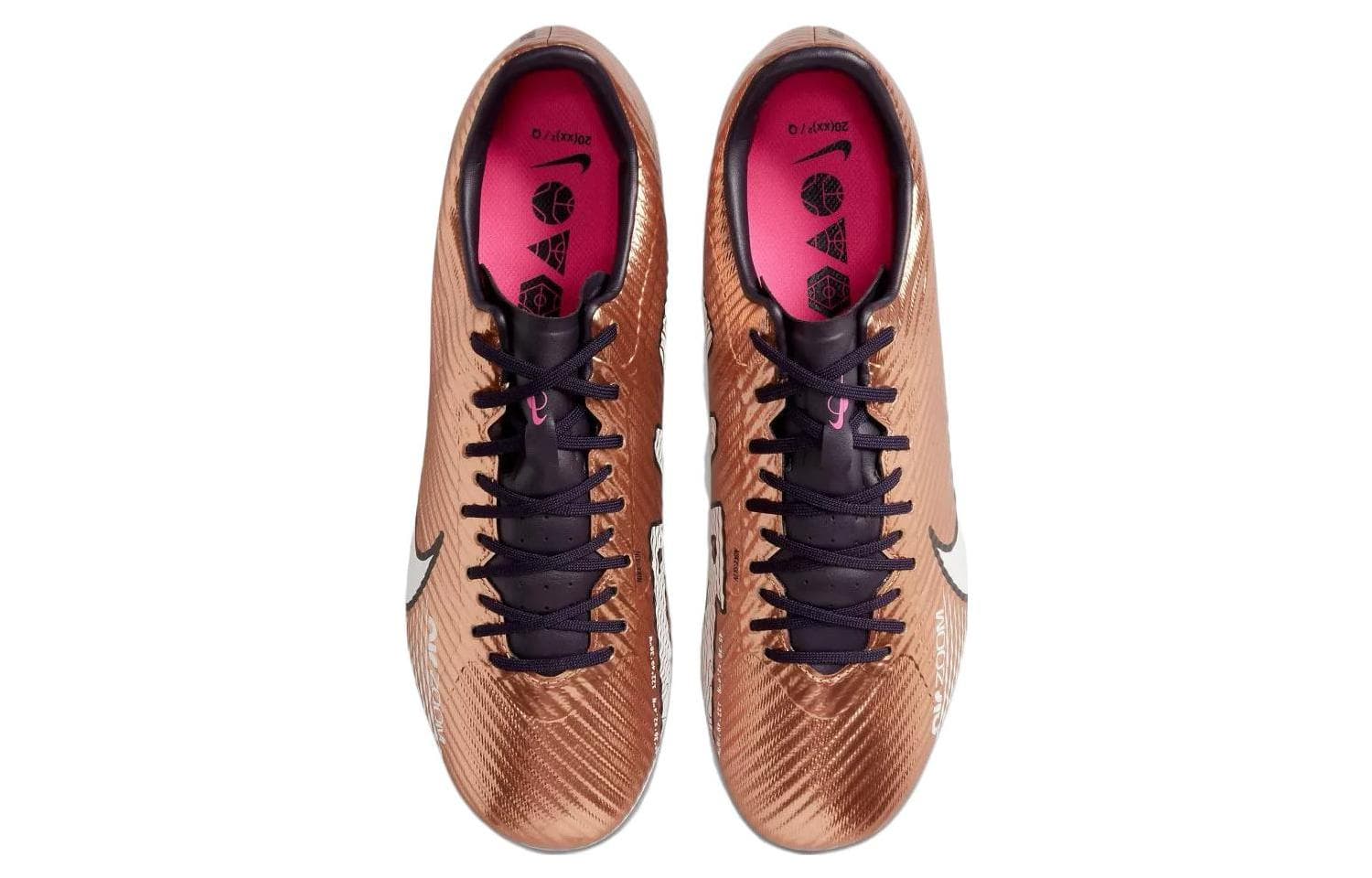 Кроссовки для футбола Nike Zoom Vapor 15 Academy FG/MG Rose Gold - изображение 3