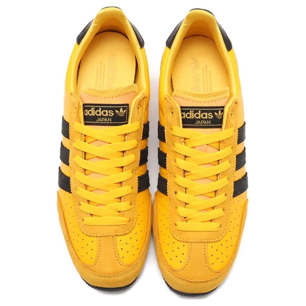 Кроссовки Adidas Originals Japan Low Top Повседневная Обувь Женская Желтая Черная - изображение 4