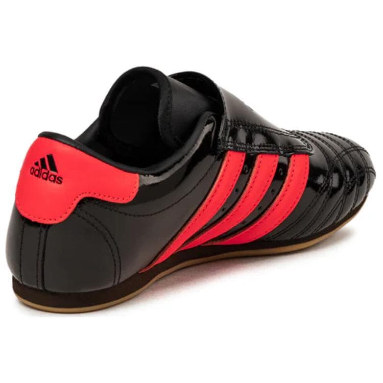Кроссовки Adidas Taekwondo Низкие Кроссовки для Тренировок Женские Черные Красные - изображение 3