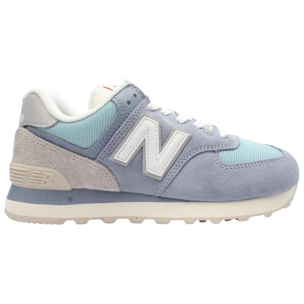 Кроссовки New Balance NB 574 Устойчивая к истиранию Низкая Повседневная Обувь Унисекс Фиолетовая - изображение 2