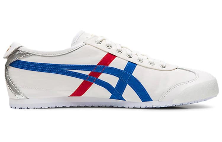 Кроссовки Onitsuka Tiger Mexico 66 White Blue Red - изображение 2