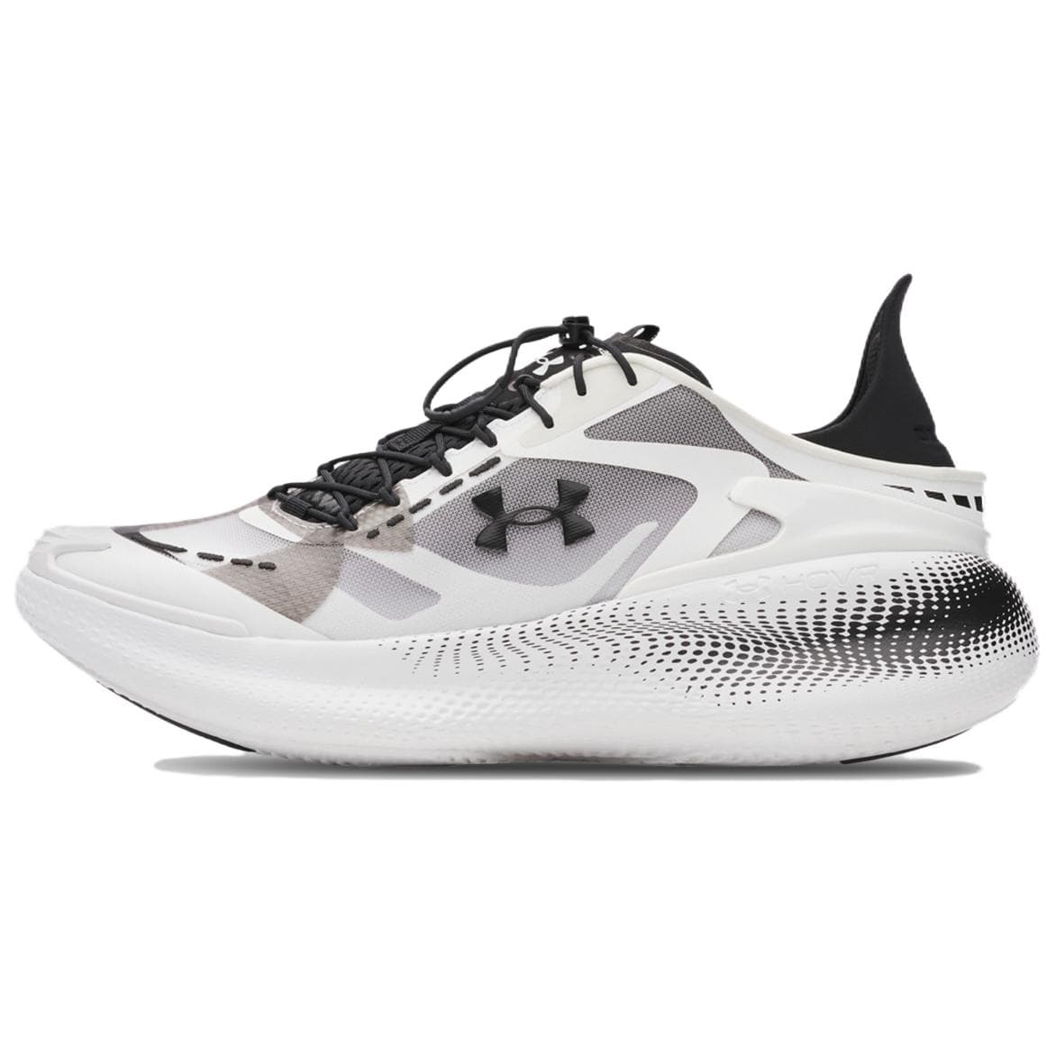 Кроссовки Under Armour Echo Low Повседневная обувь унисекс Белый Черный Серый - изображение 1
