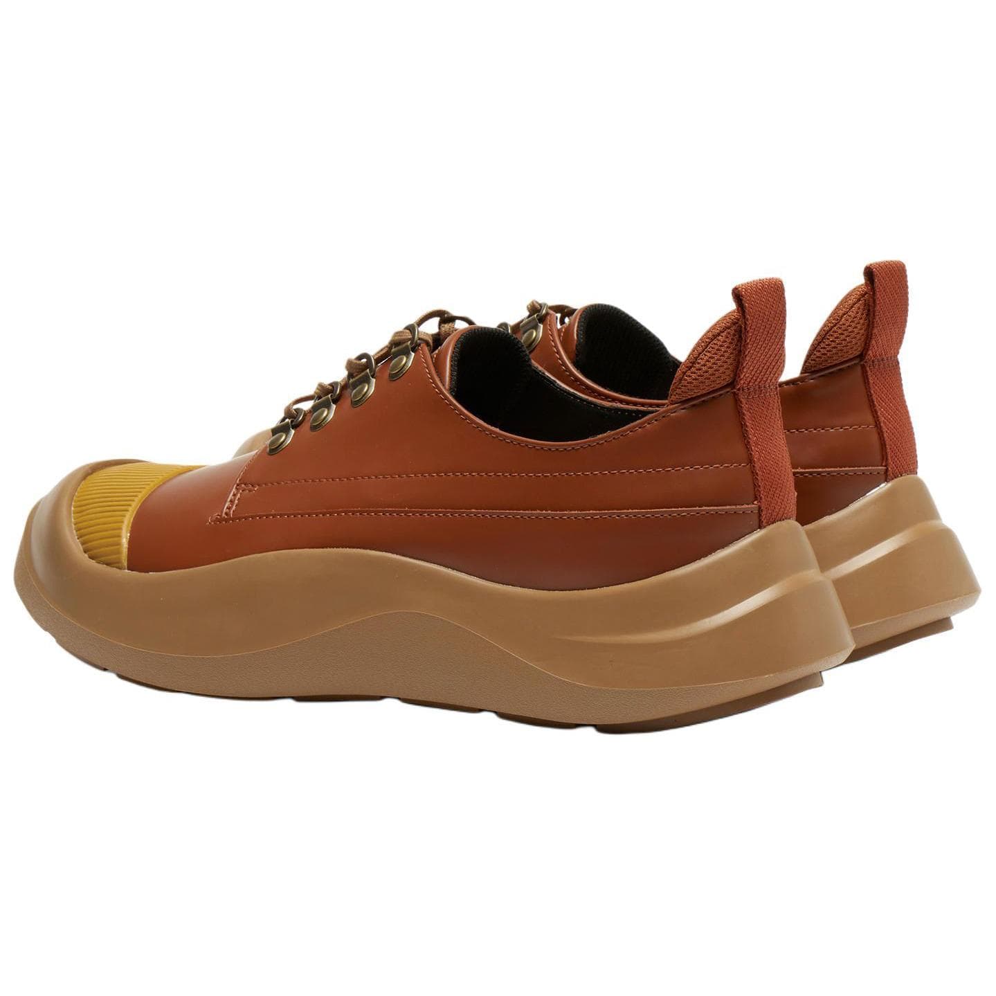 Кроссовки Onitsuka Tiger Противоскользящая устойчивая к истиранию низкий верх повседневная обувь унисекс коричневый - изображение 3