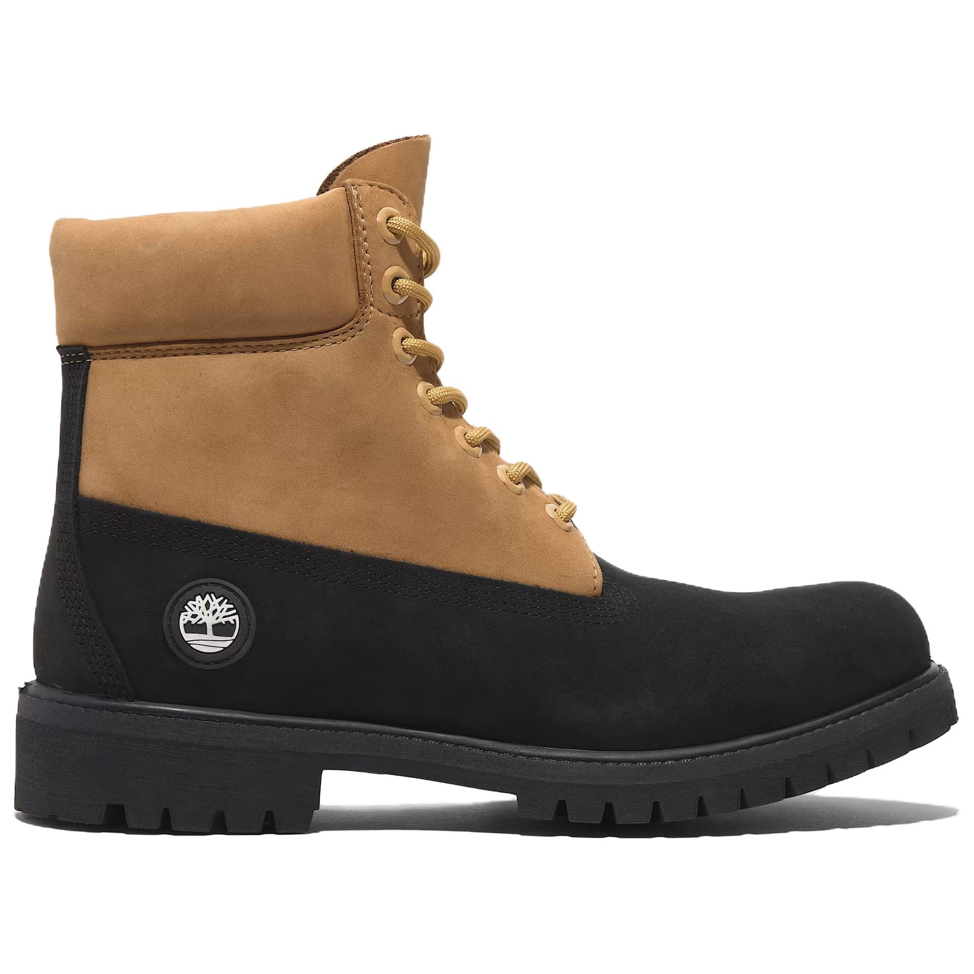 Ботинки Timberland Premium Black Yellow - изображение 2