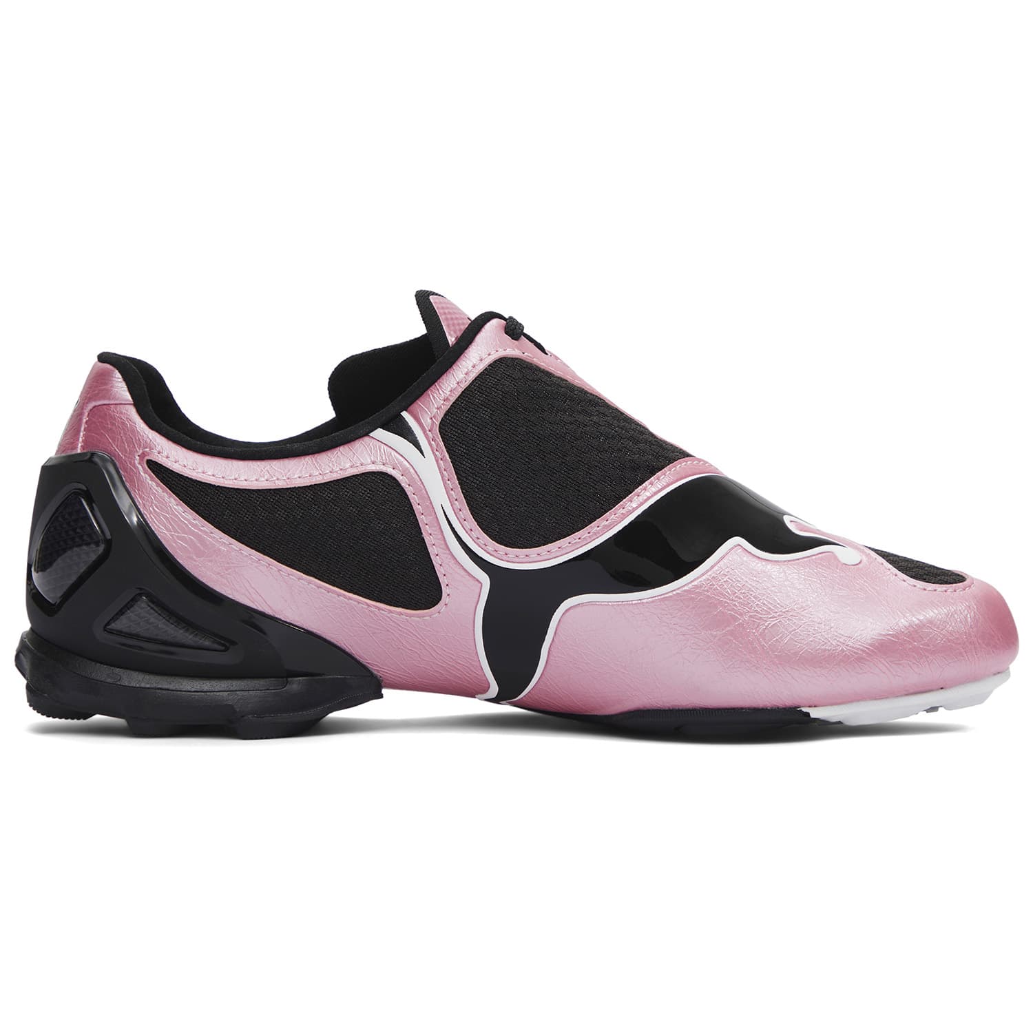 Кроссовки PUMA V S1 Износостойкий Низкий Топ Повседневная Обувь Унисекс Черный Розовый - изображение 2