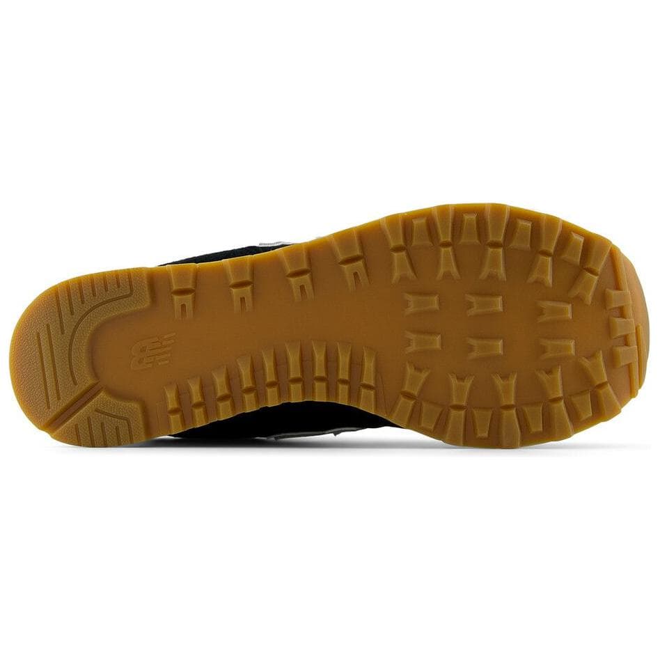 Кроссовки New Balance NB 574 Устойчивая к истиранию Низкая Повседневная Обувь Унисекс Черная - изображение 5