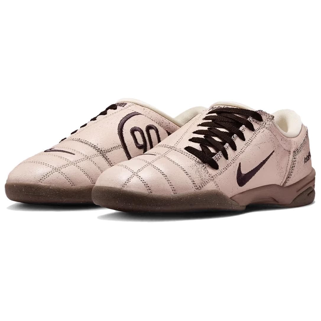 Кроссовки для футбола NIKE Total 90 III Противоскользящие Устойчивые к истиранию Футбольные бутсы Унисекс Белые - изображение 3