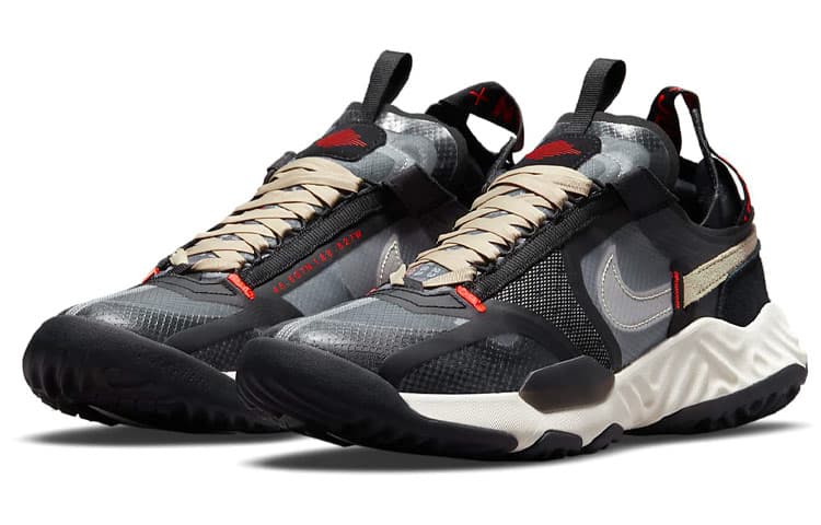 Кроссовки Jordan Delta Low Black Brown Red - изображение 3