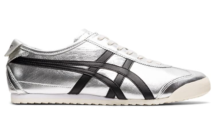 Кроссовки Onitsuka Tiger Mexico 66 Silver Black - изображение 2
