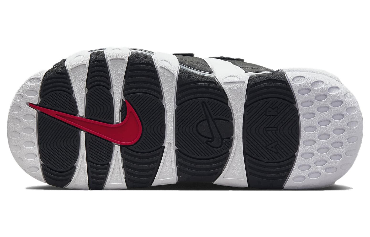 Сандалии Nike Air More Uptempo Slide Black White - изображение 4