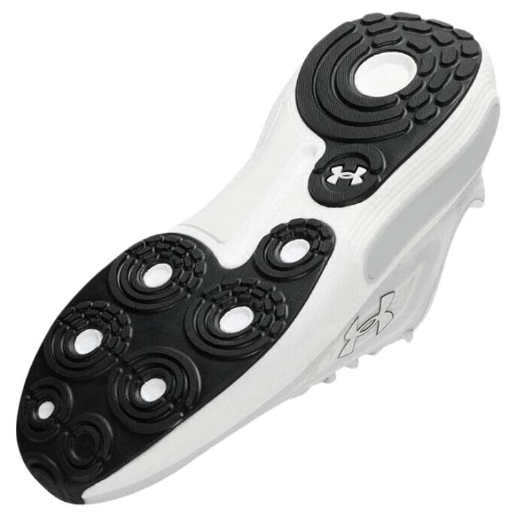 Кроссовки Under Armour Phantom 4 Амортизация Дышащий Покрытие Низкий Верх Повседневная Обувь Унисекс Белый Серый - изображение 5