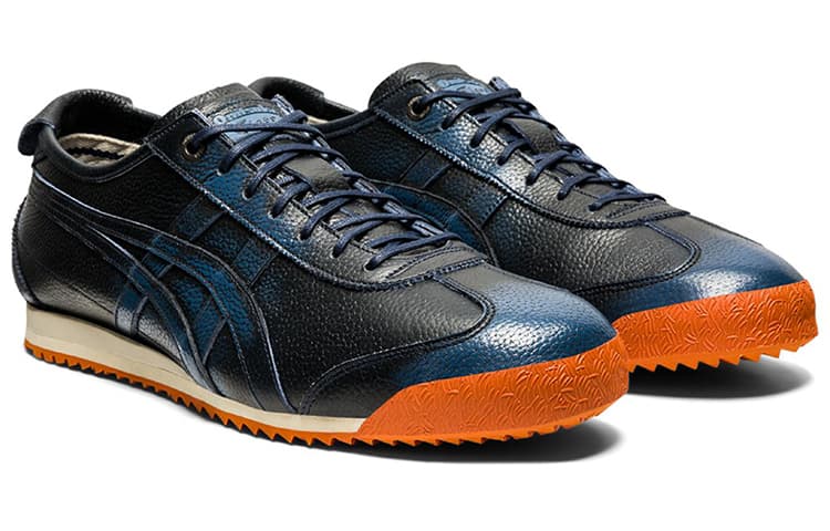 Кроссовки Onitsuka Tiger Mexico 66 SD Blue Brown - изображение 4