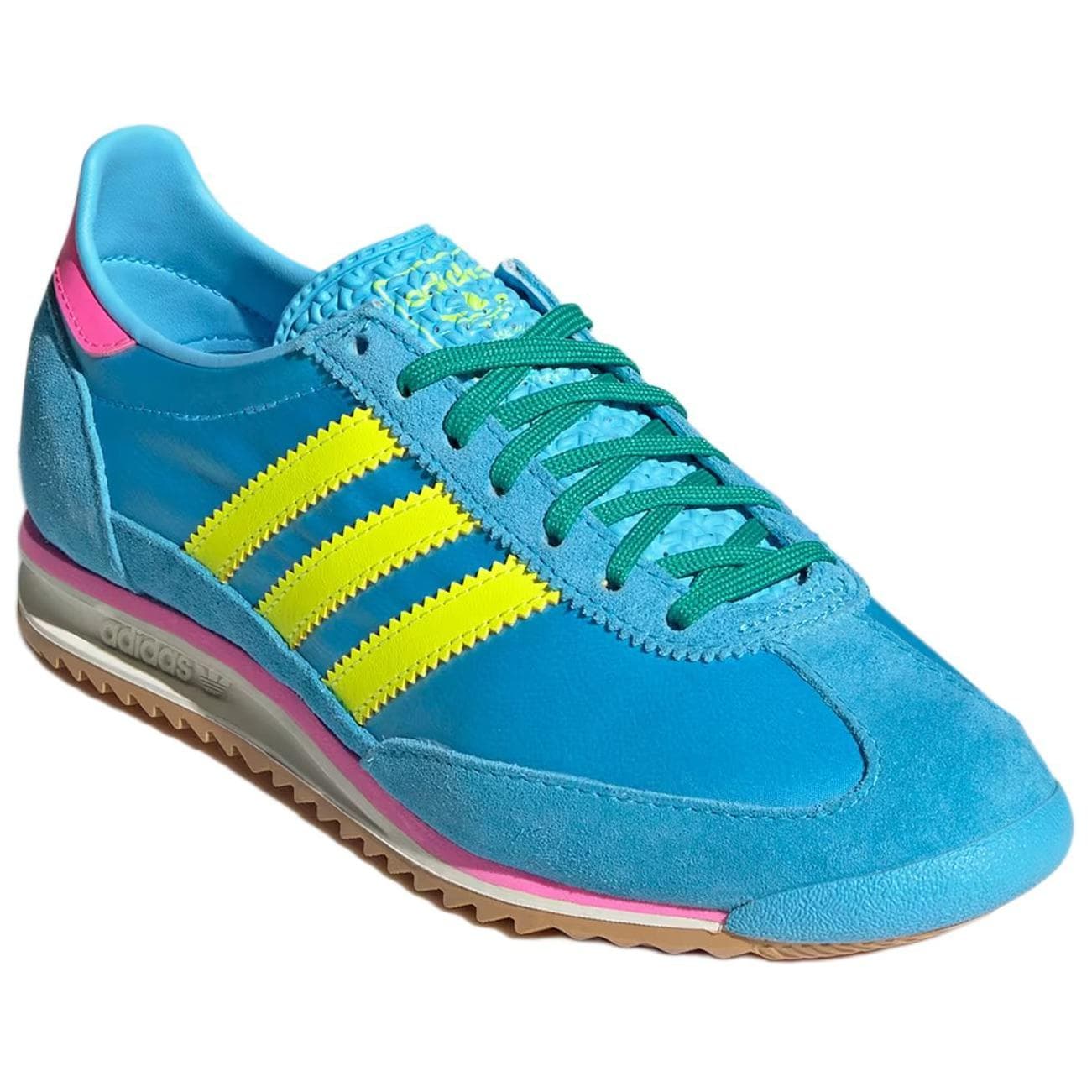 Кроссовки Adidas Originals SL 72 Противоскользящая Устойчивая к истиранию Низкий Топ Повседневная Обувь Женская - изображение 3