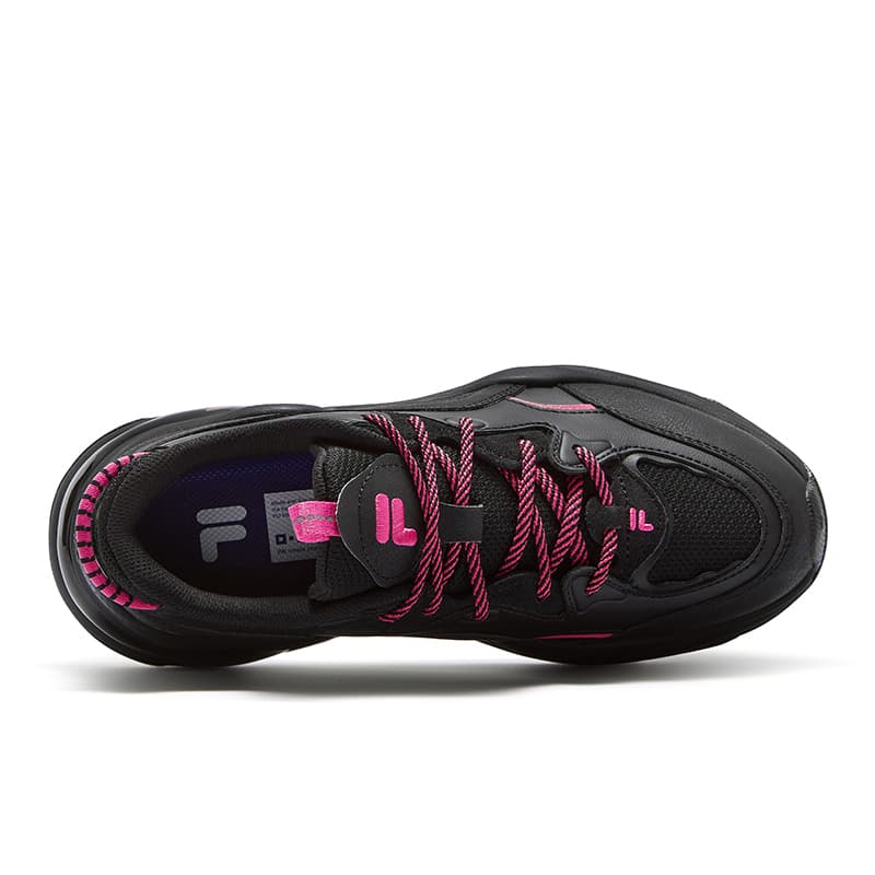 Кроссовки FILA FUSION BUBBLE Bubbles Shoes Повседневная обувь Женские Черный - изображение 3