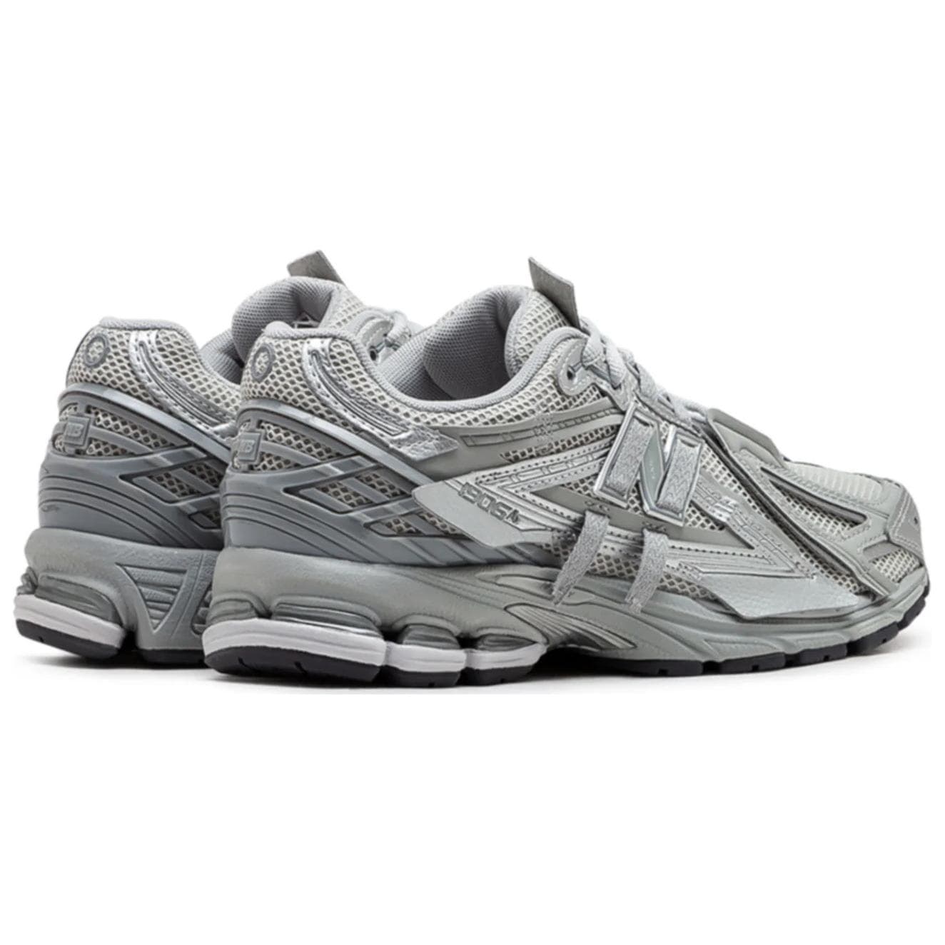 Кроссовки New Balance 1906A Дышащий Низкий Топ Повседневная Обувь Мужская Серый Серебряный - изображение 3