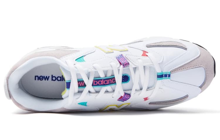 Кроссовки New Balance 828 Grey Pink - изображение 3
