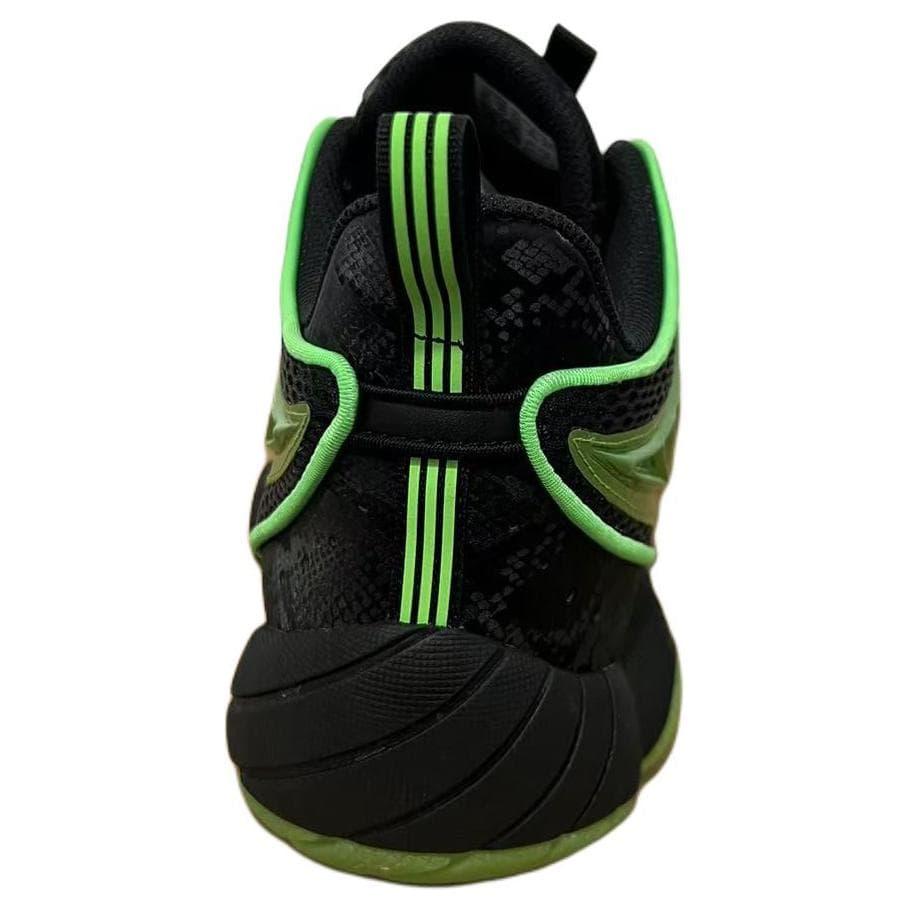 Кроссовки Adidas Harden Vol. 8 Противоскользящие Устойчивые к истиранию Низкие Баскетбольные кроссовки Унисекс Зеленый Черный - изображение 5
