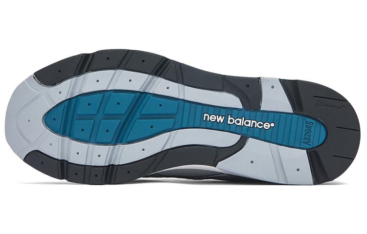 Кроссовки New Balance Кожа Искусственная замша Удобная Амортизация Износостойкий Низкий Топ Повседневная Обувь Мужская Серый - изображение 6
