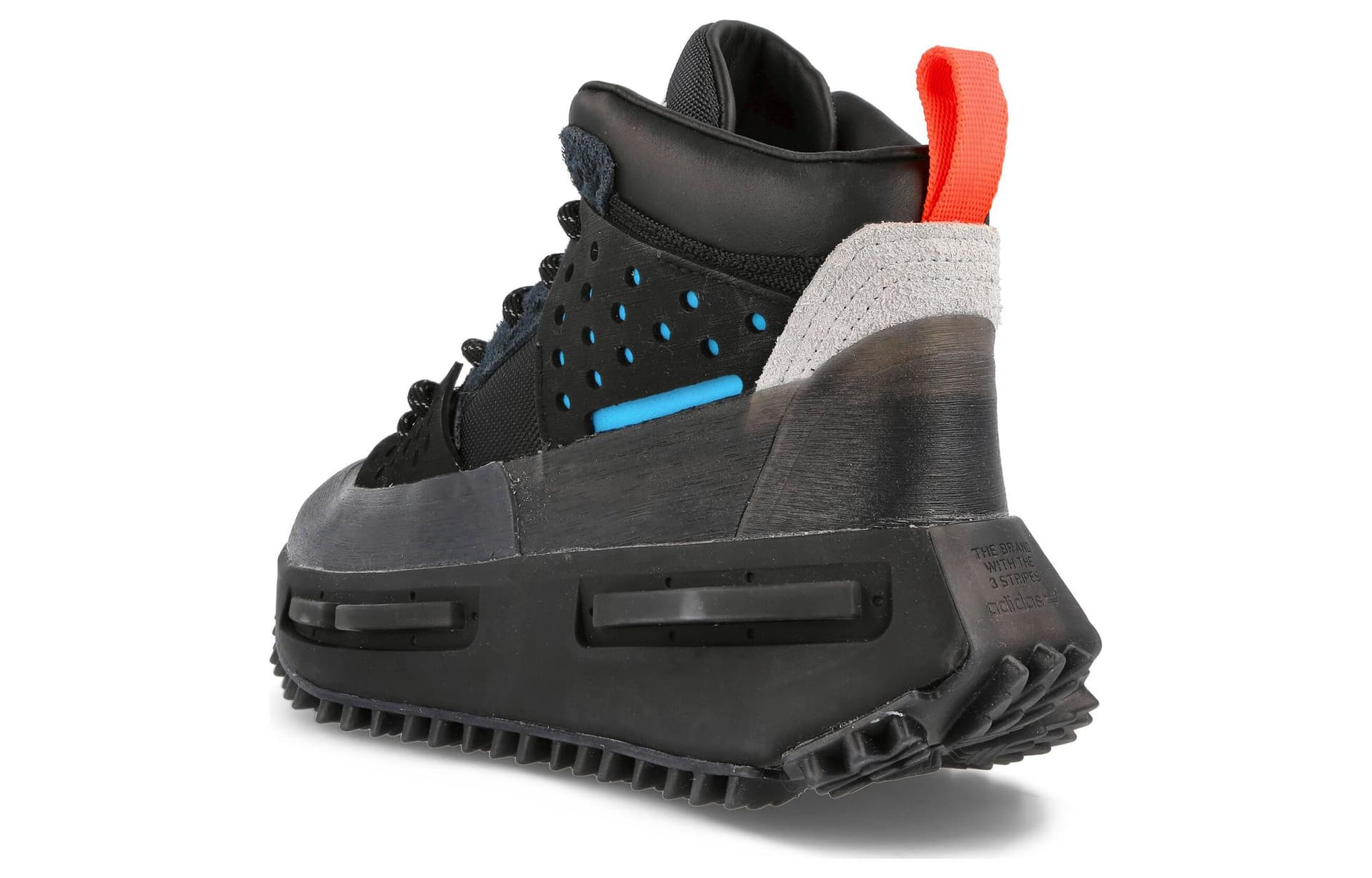 Кроссовки Pharrell Williams x adidas HU NMD S1 Ryat Black - изображение 5