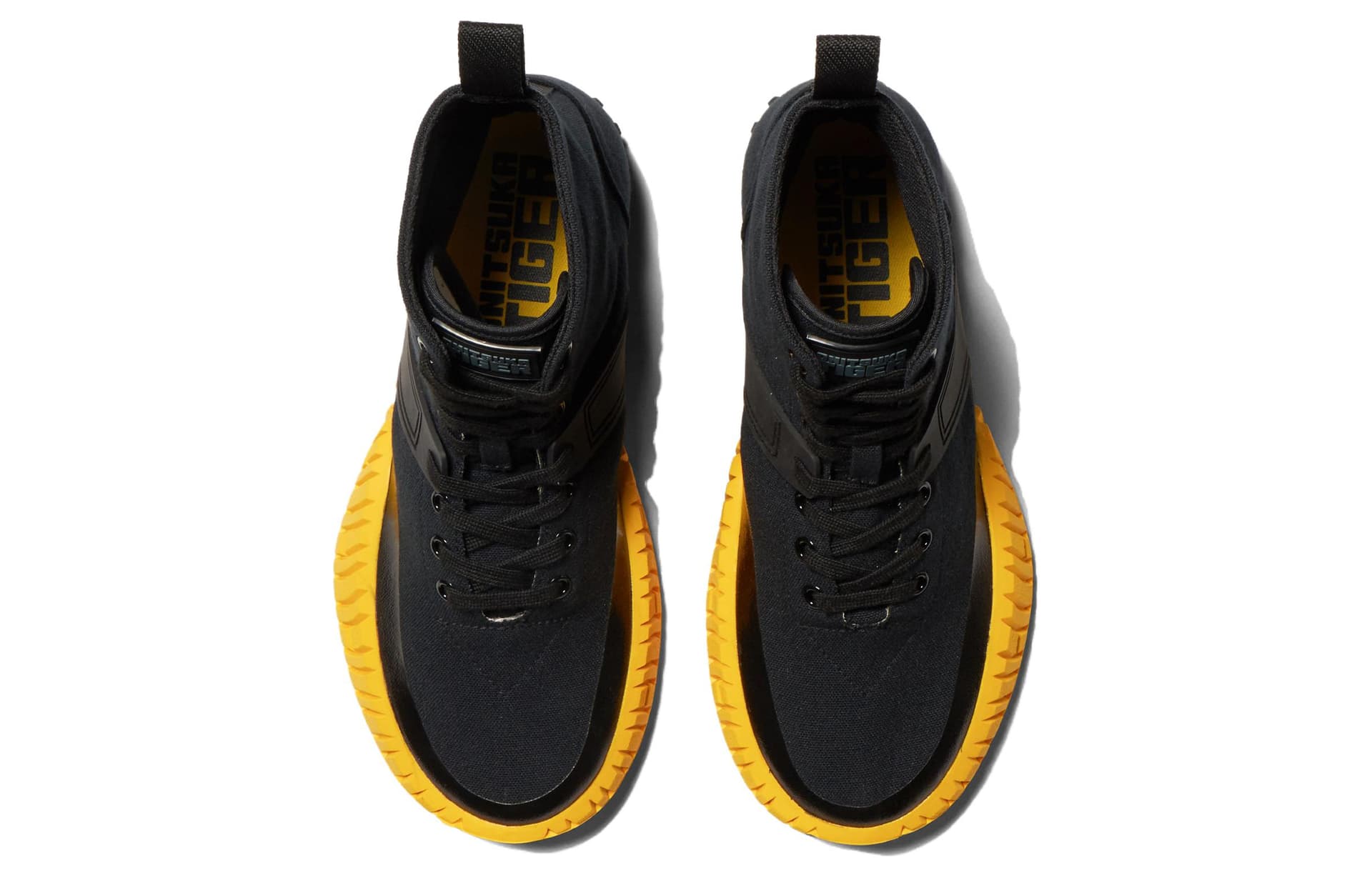 Кроссовки Onitsuka Tiger Duck Tiger MT Duck Tiger MT Высокие повседневные кроссовки унисекс черные - изображение 4