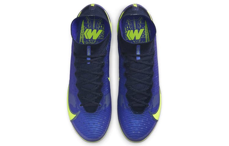 Кроссовки для футбола Nike Mercurial Superfly 8 Elite FG Blue - изображение 4