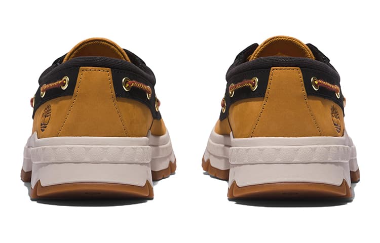 Кроссовки Timberland Moc-Toe Black Yellow - изображение 5