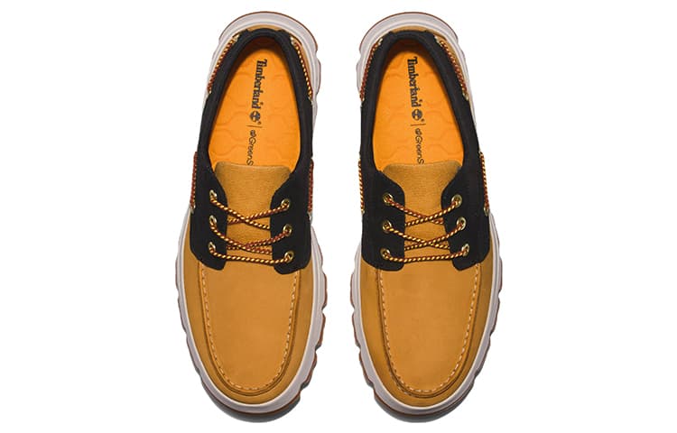 Кроссовки Timberland Moc-Toe Black Yellow - изображение 4