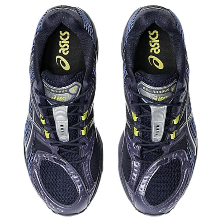 Кроссовки Asics Gel Nimbus 10,1 Амортизация Износостойкие Низкие Кроссовки для Бега Унисекс Темно-Синий - изображение 4