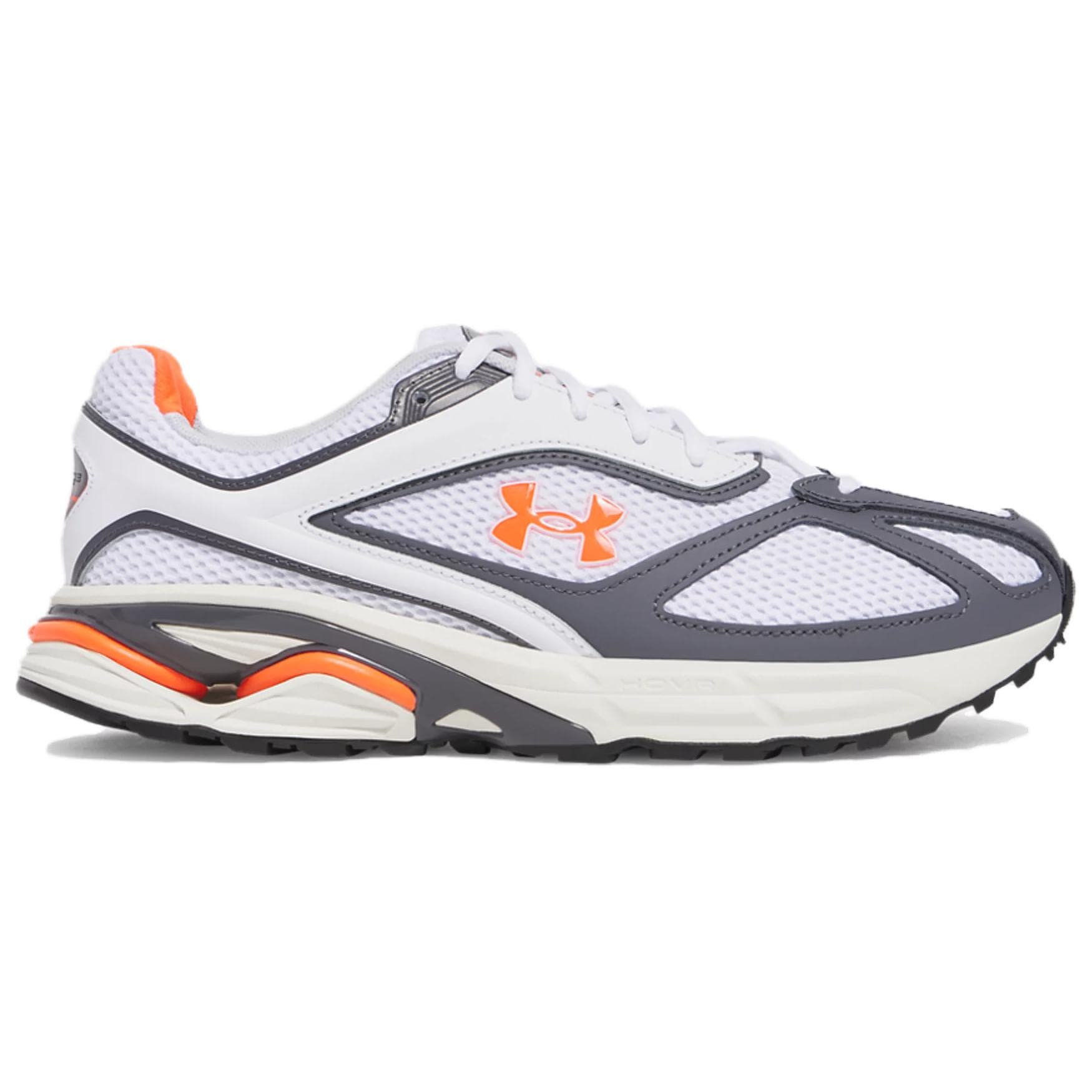 Кроссовки Under Armour HOVR Apparition Амортизация Дышащий Low Топ Повседневная обувь Унисекс Серый - изображение 2