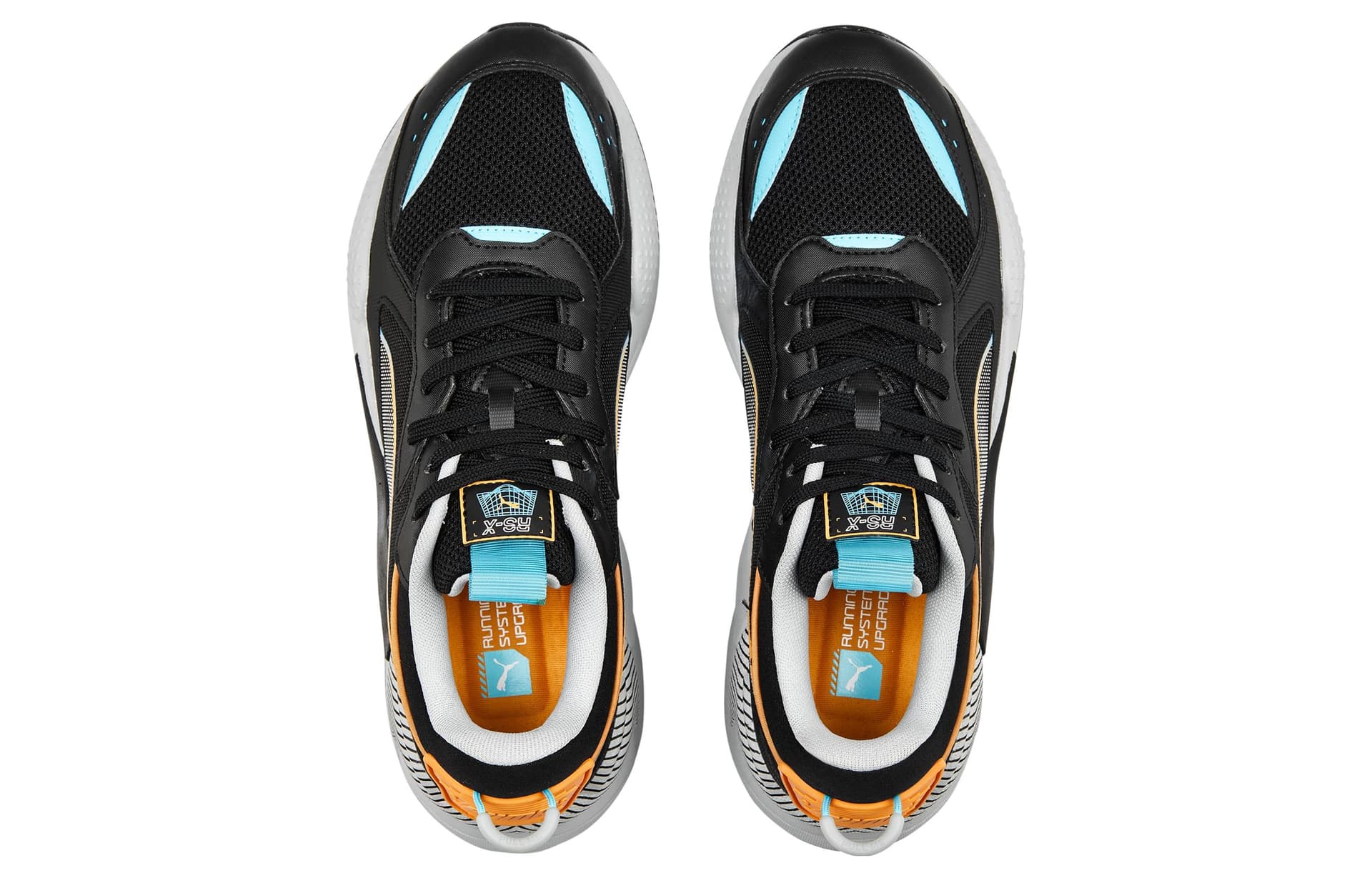 Кроссовки PUMA RS-X 3D Black Orange - изображение 4