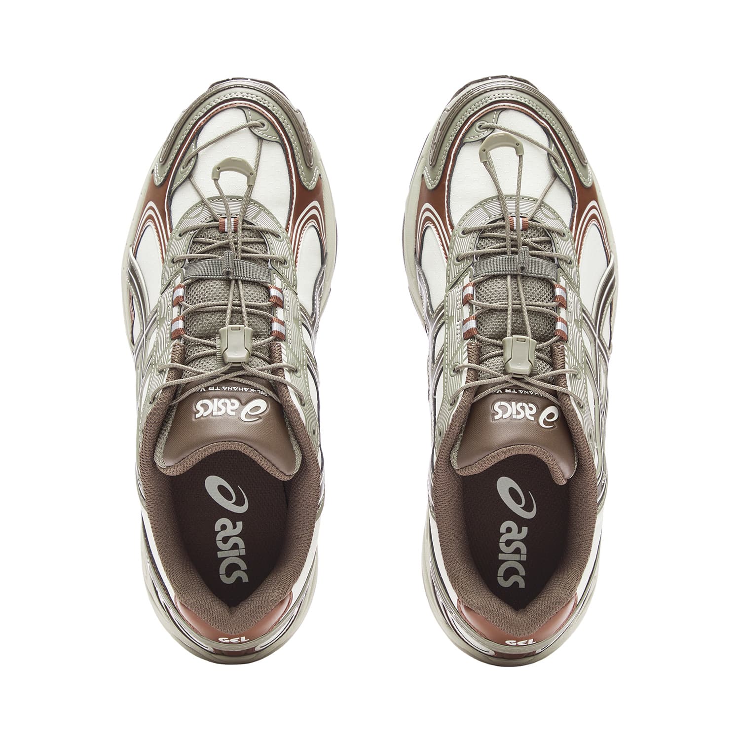 Кроссовки Asics Gel Kahana TR V4 Устойчивый к истиранию Низкий Верх Повседневная Обувь Унисекс Коричневый - изображение 4