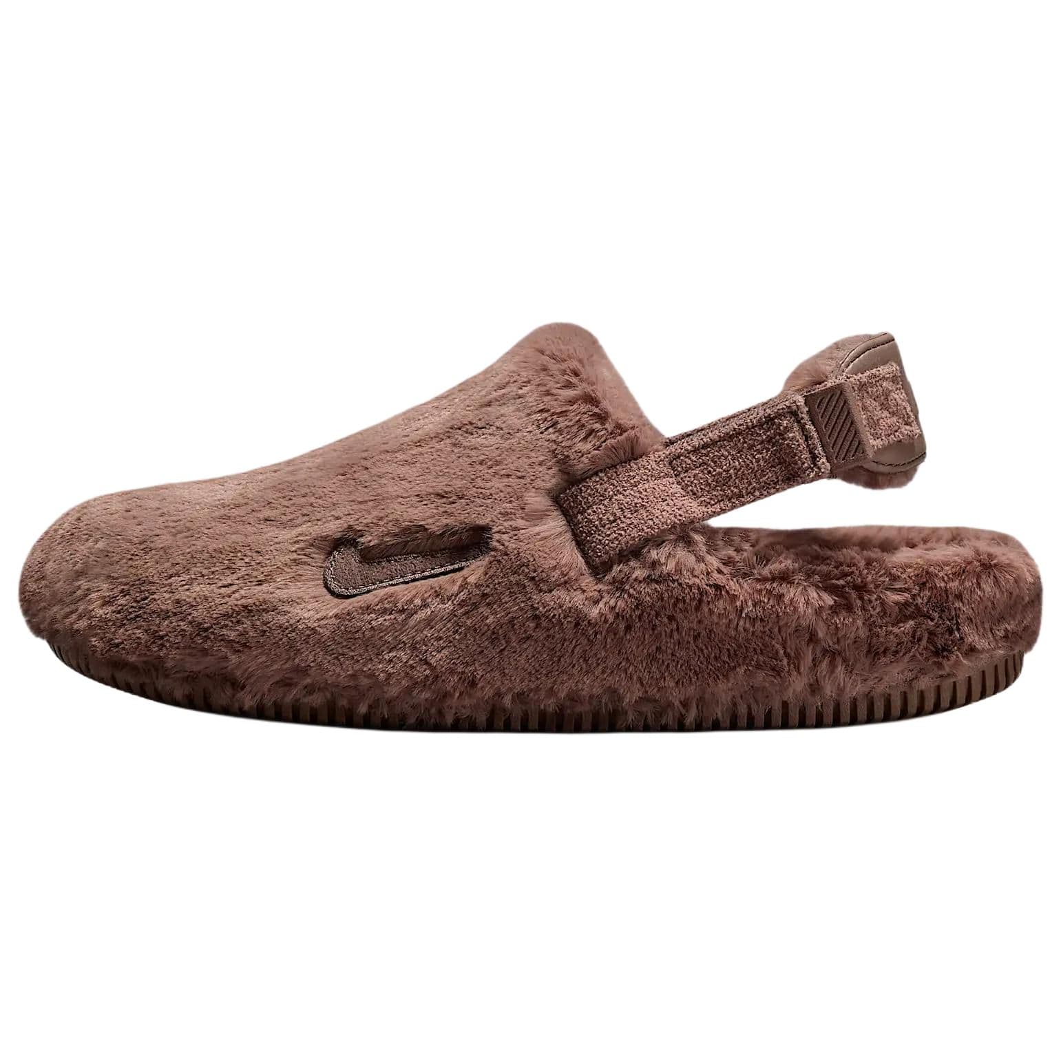 Кроссовки Nike Calm Mule SE противоскользящая устойчивая к истиранию низкий верх повседневная обувь женская коричневый - изображение 1