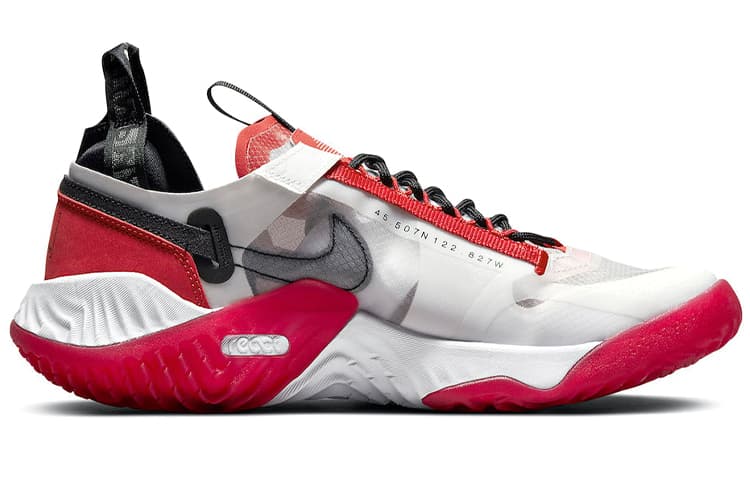 Кроссовки Jordan Delta Breathe White Red Black - изображение 2