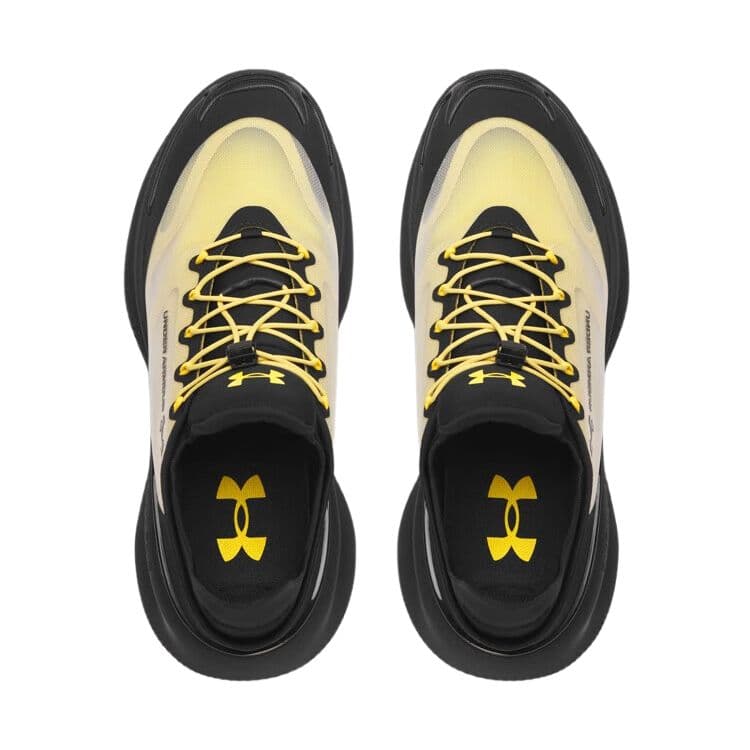 Кроссовки Under Armour Дышащая и Легкая Низкая Повседневная Обувь Унисекс Ярко-Желтая - изображение 3