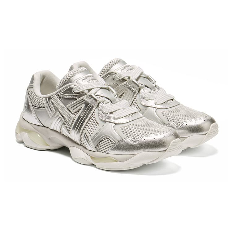 Кроссовки Onitsuka Tiger TIGRUN Искусственная кожа кожа низкий верх повседневная обувь унисекс серебряный - изображение 3