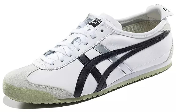 Кроссовки Onitsuka Tiger Mexico 66 White Black - изображение 3