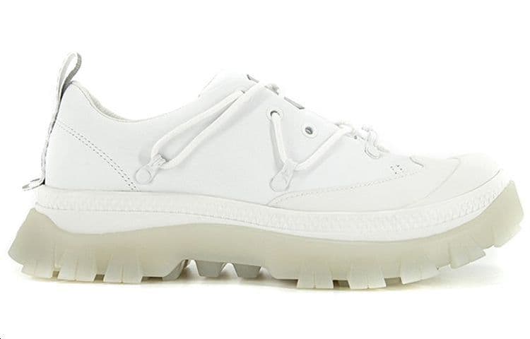 Кроссовки Palladium Pampa Lugged Lo Lth Star White - изображение 2