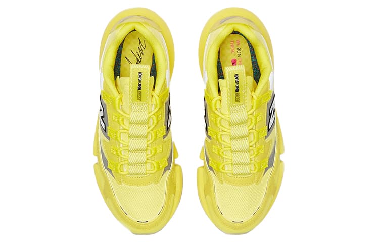 Кроссовки Jaden Smith x New Balance X-RACER Yellow - изображение 4