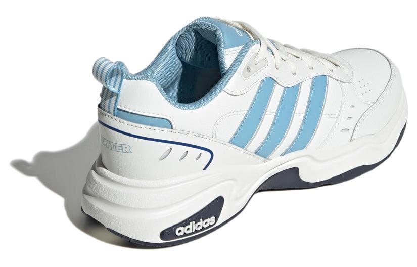 Кроссовки Adidas Neo Strutter противоскользящая устойчивая к истиранию низкий верх повседневная обувь унисекс белый и синий - изображение 2