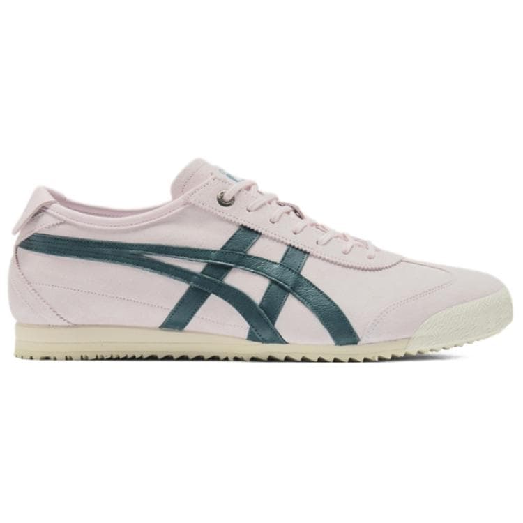 Кроссовки Onitsuka Tiger MEXICO 66 Противоскользящая Устойчивая к истиранию Низкий Топ Повседневная Обувь Унисекс Розовая - изображение 2