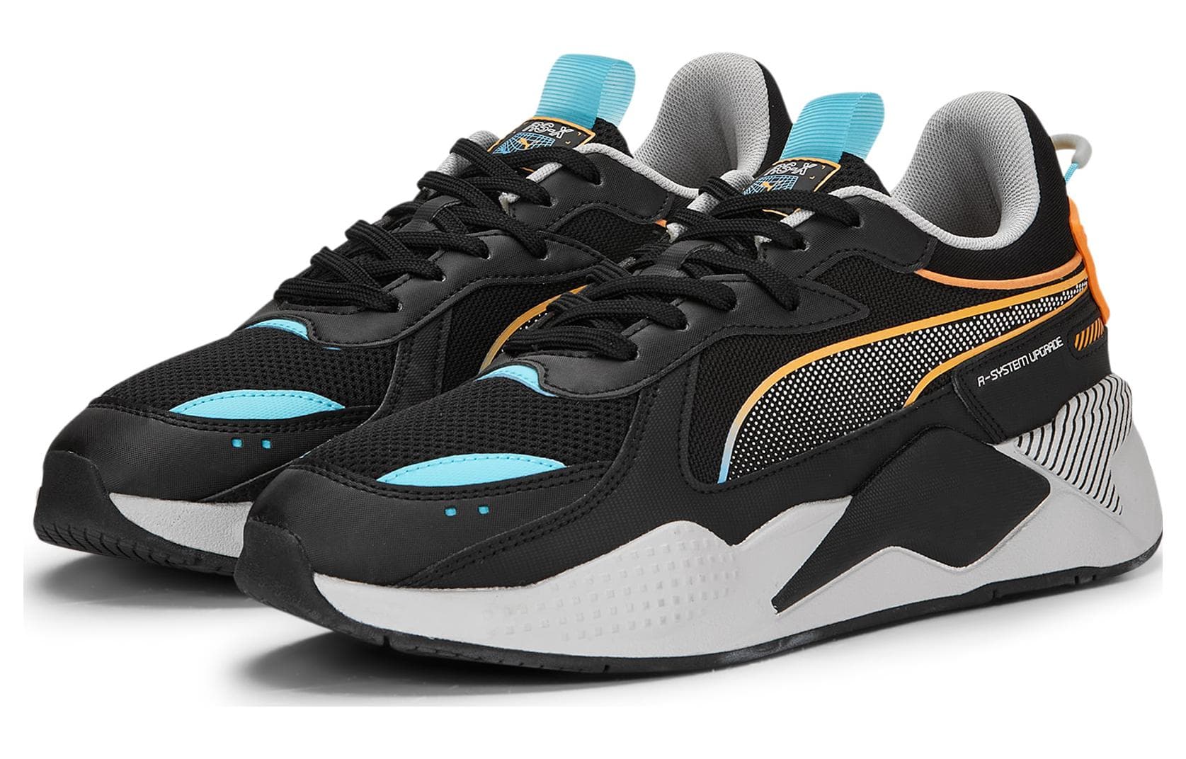 Кроссовки PUMA RS-X 3D Black Orange - изображение 3