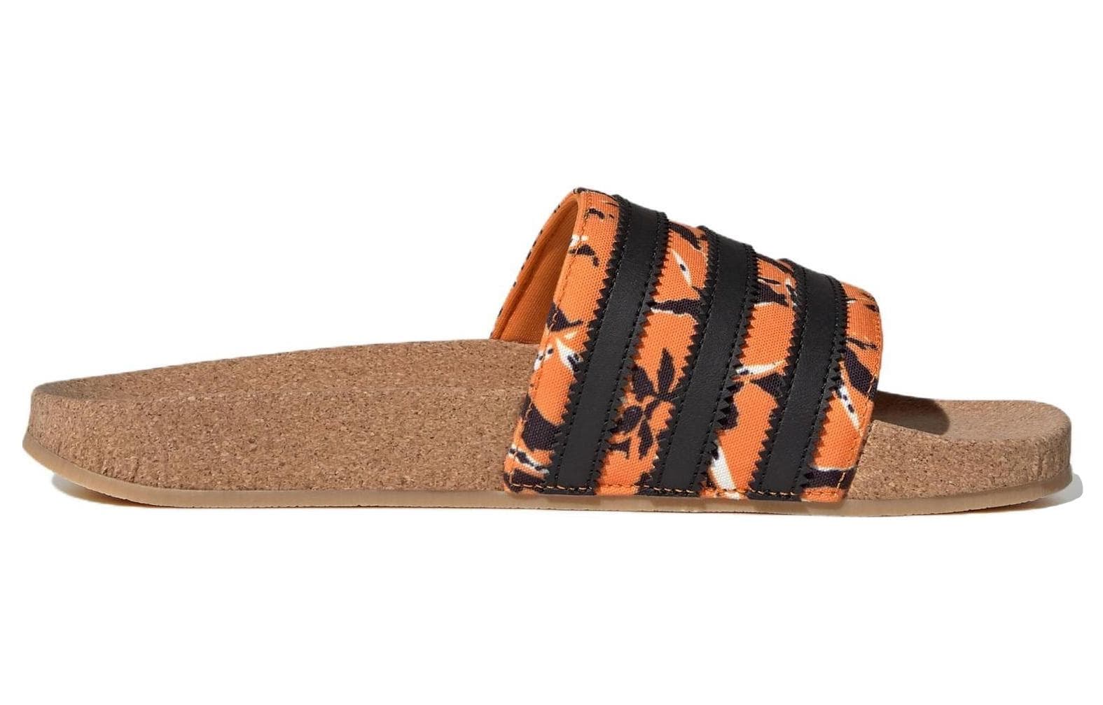 Сандалии adidas Adilette Orange Black - изображение 2