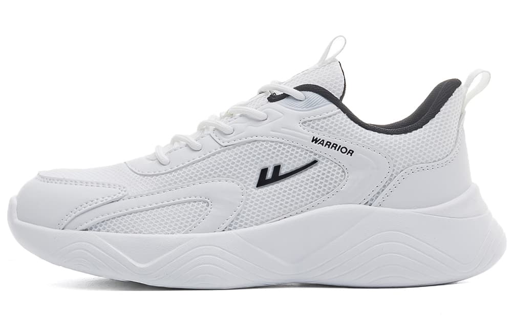 Кроссовки WARRIOR Low Топ Повседневная обувь Унисекс Белый черный - изображение 1