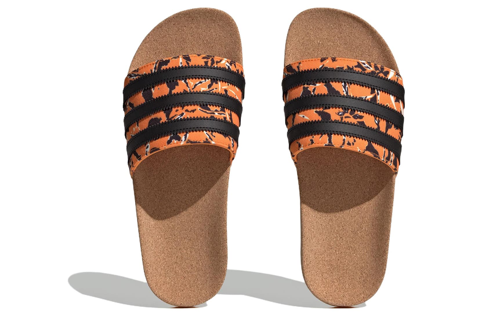 Сандалии adidas Adilette Orange Black - изображение 4