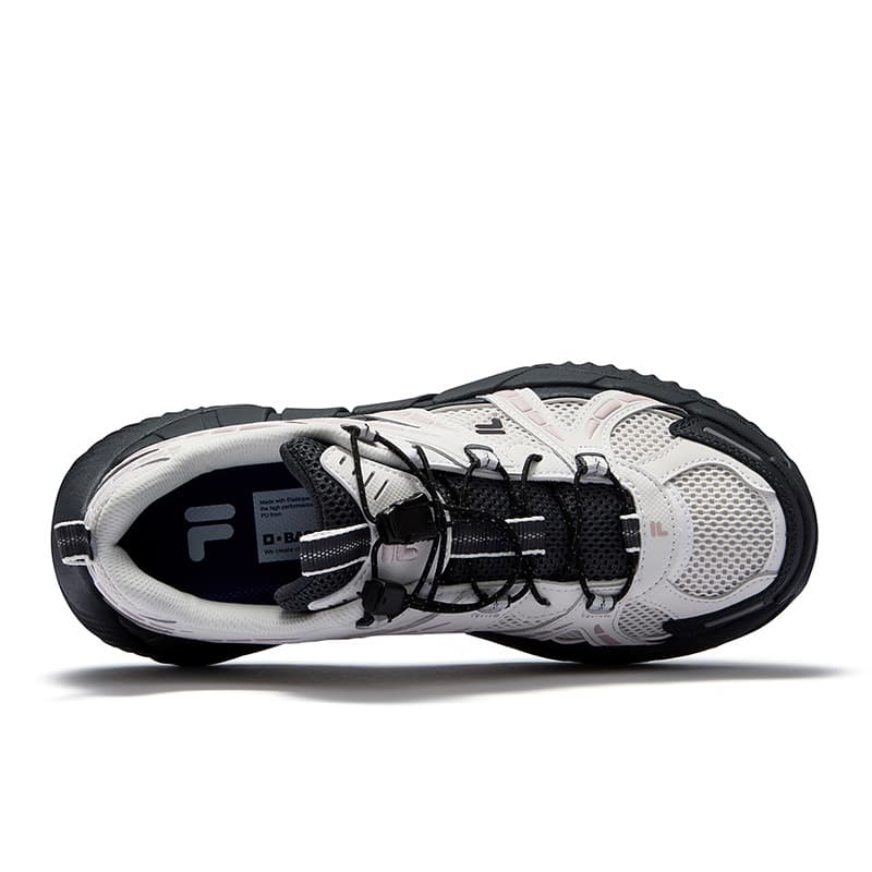 Кроссовки FILA FUSION BONE II Vertebra Shoes 2 Дышащий Low Топ Повседневная обувь Женские Серый - изображение 6